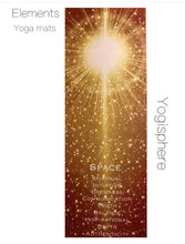 Load image into Gallery viewer, Yoga mats suede (space element)