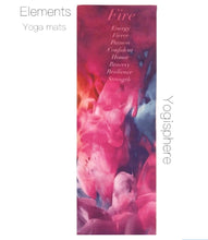 Load image into Gallery viewer, Yoga Mats suede (fire element)