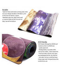 Load image into Gallery viewer, Yoga mats “shine like the whole universe is yours”