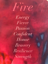 Load image into Gallery viewer, Yoga Mats suede (fire element)