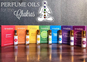 7 chakra essential roll on oils زيوت عطريه